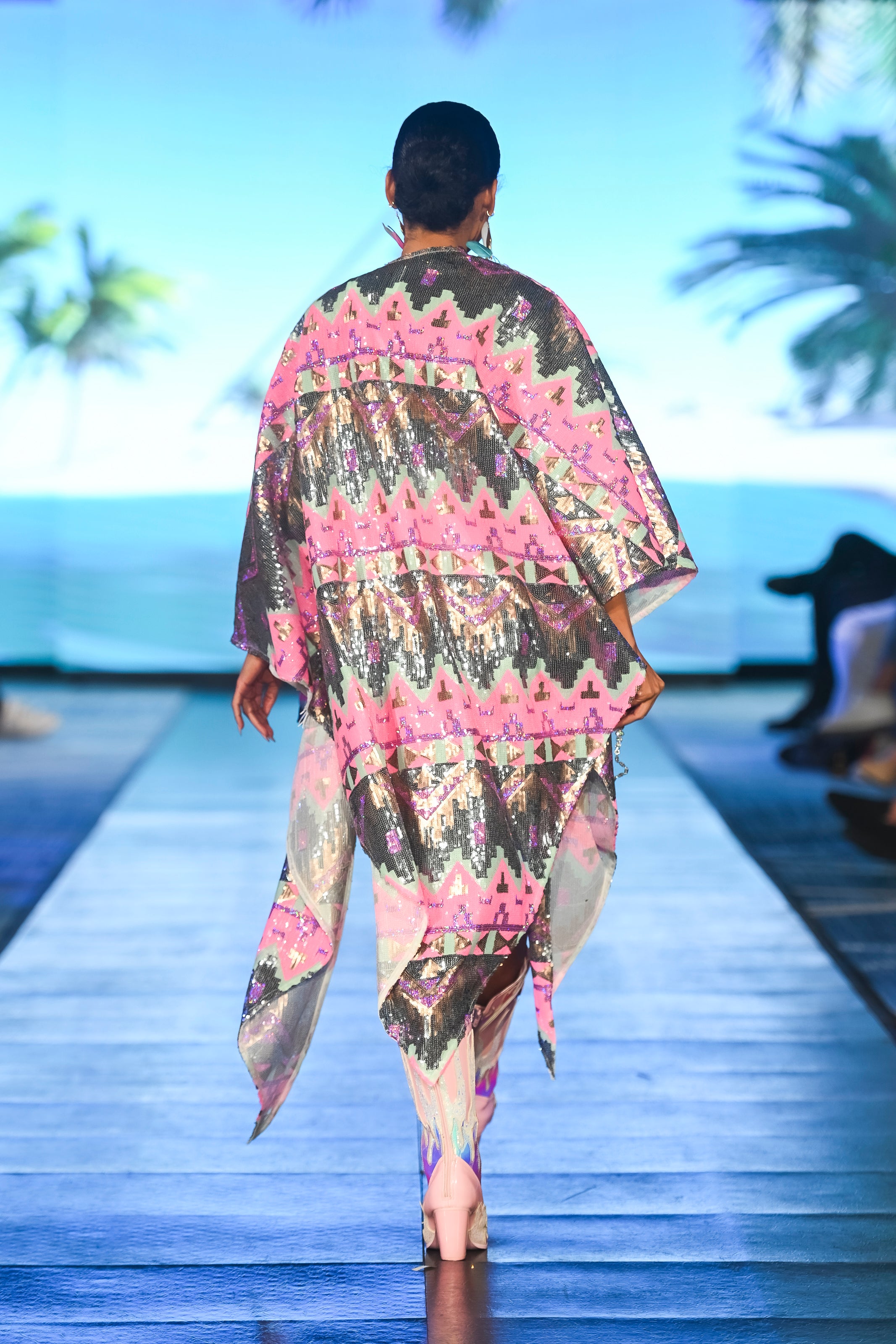 Aztec pink set
