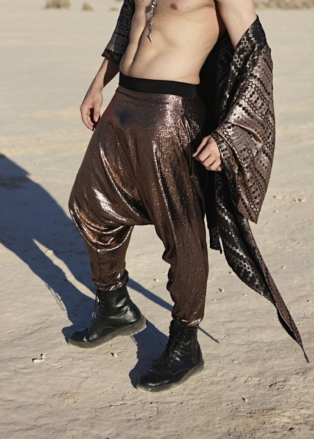 Bronze Pharaoh Harem Pants