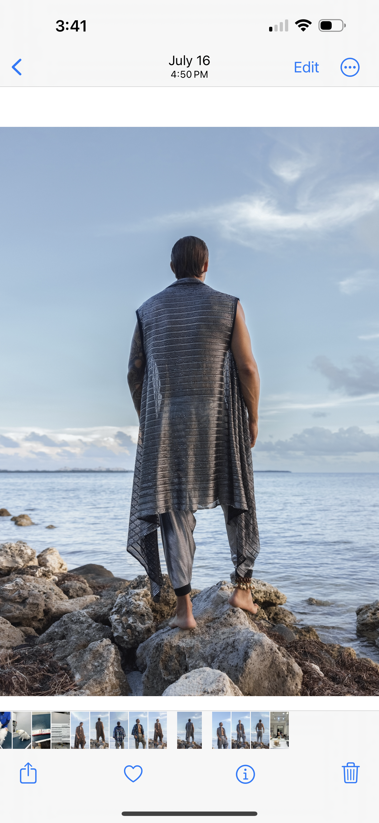 Midnight Tides Men’s Cape