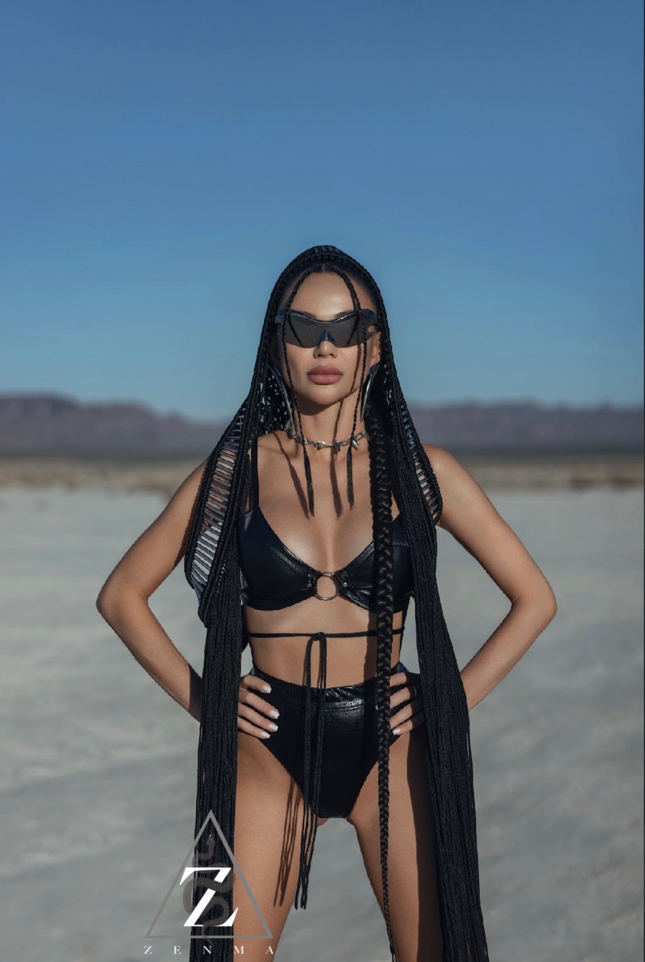 Desert Shadow Macramé Hood
