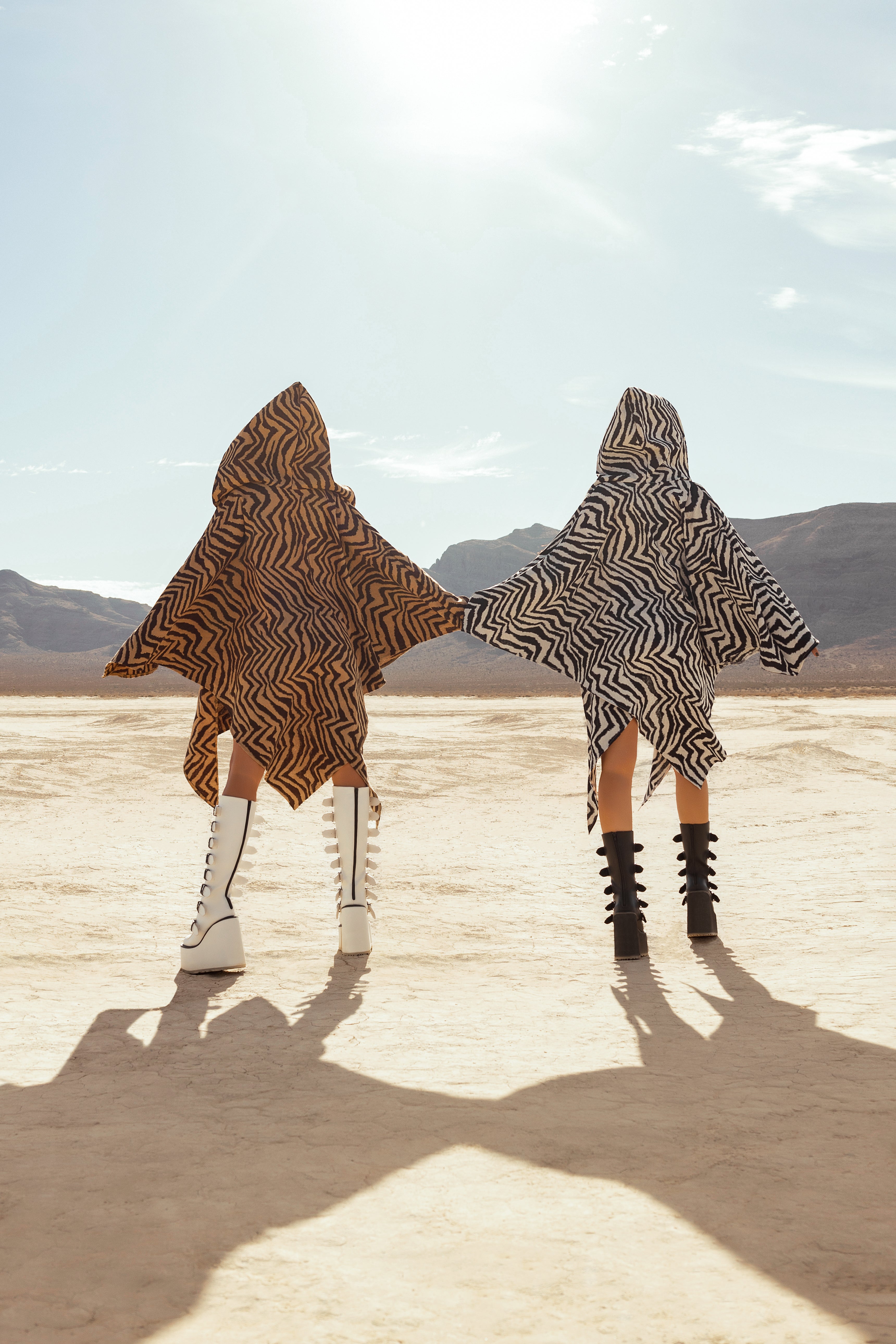 Zebra Mirage Kimono Unisex
