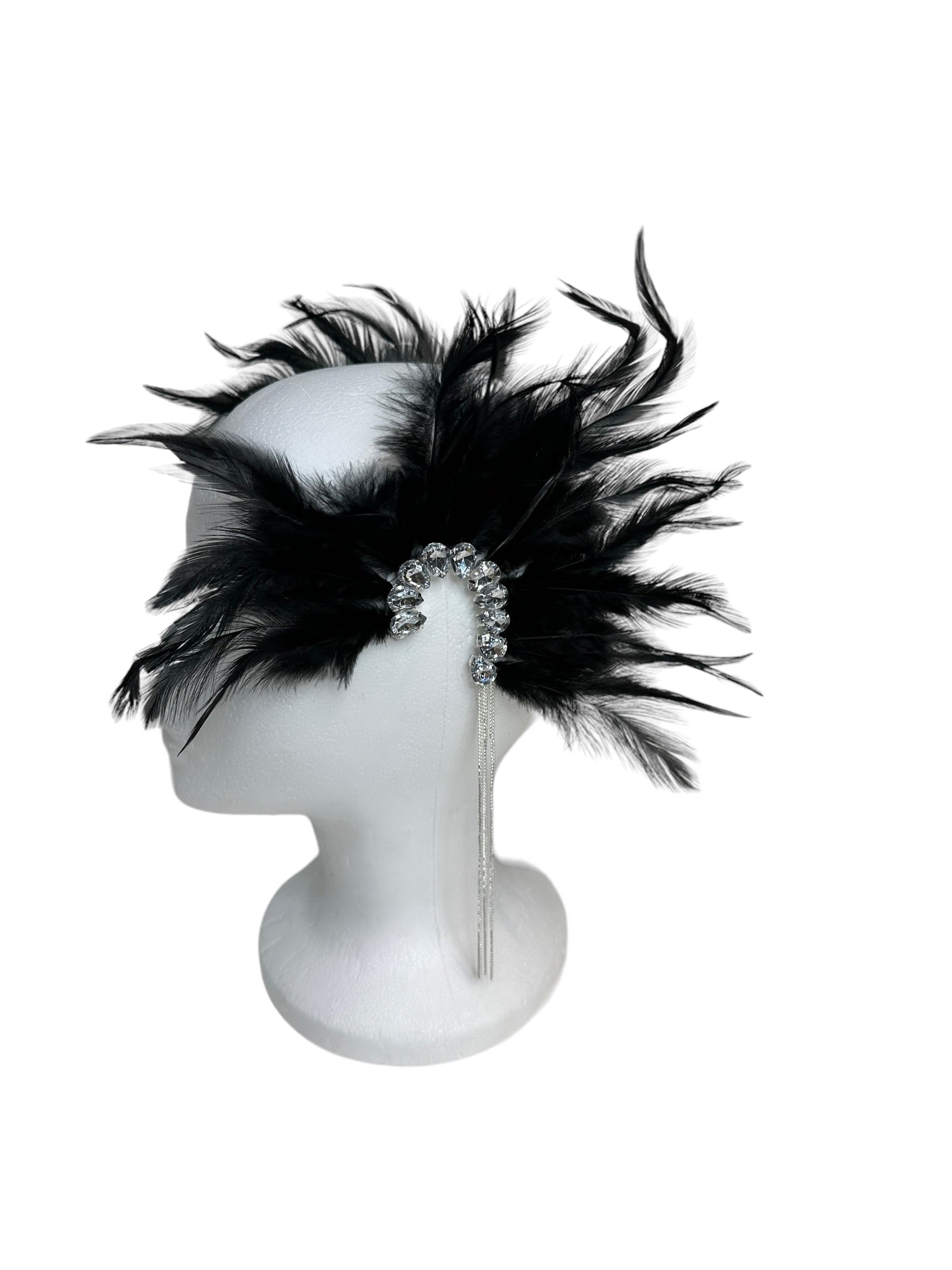 Feather ear cuffs
