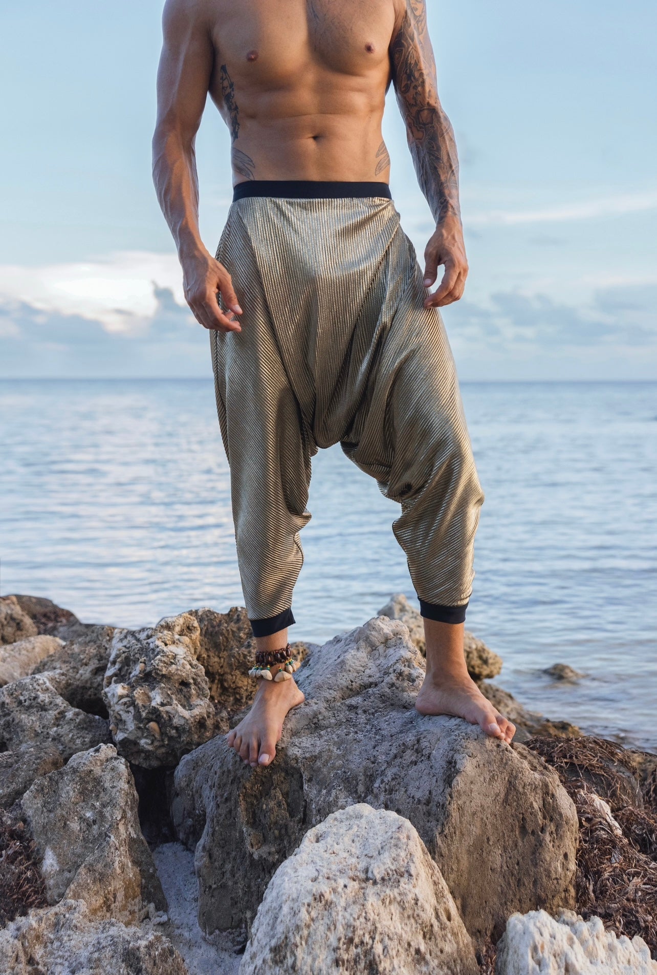 Zenma - Golden Horizon Harem Pants