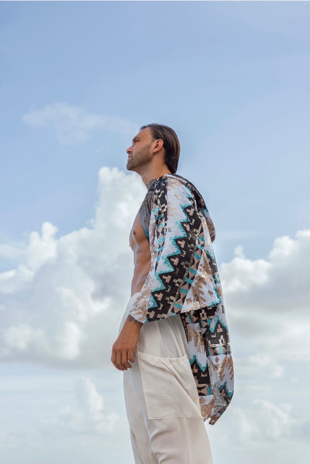 Aztec Breeze men’s Kimono