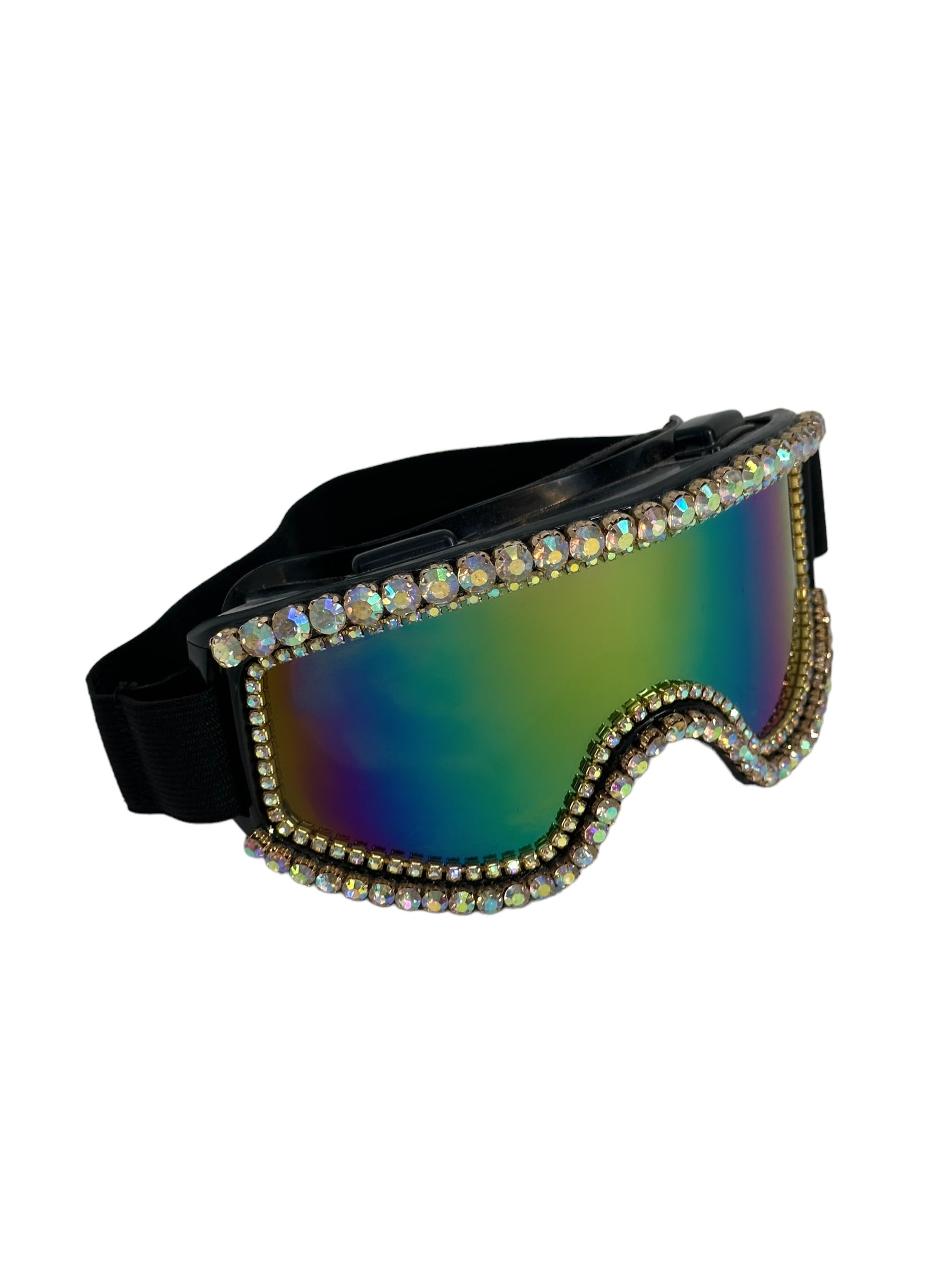 Rhinestones dust goggles