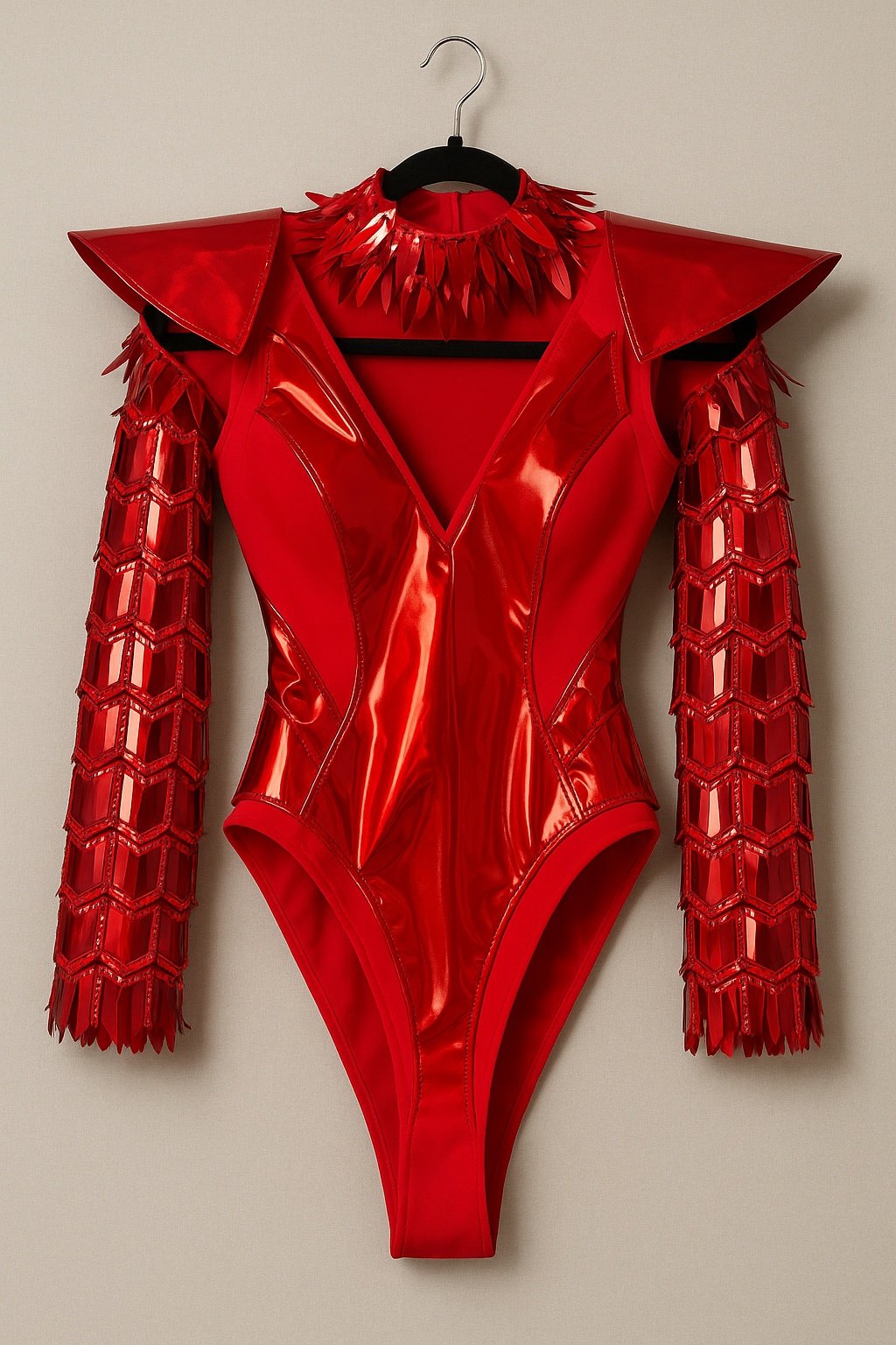 Red Phoenix Festival Costume Set