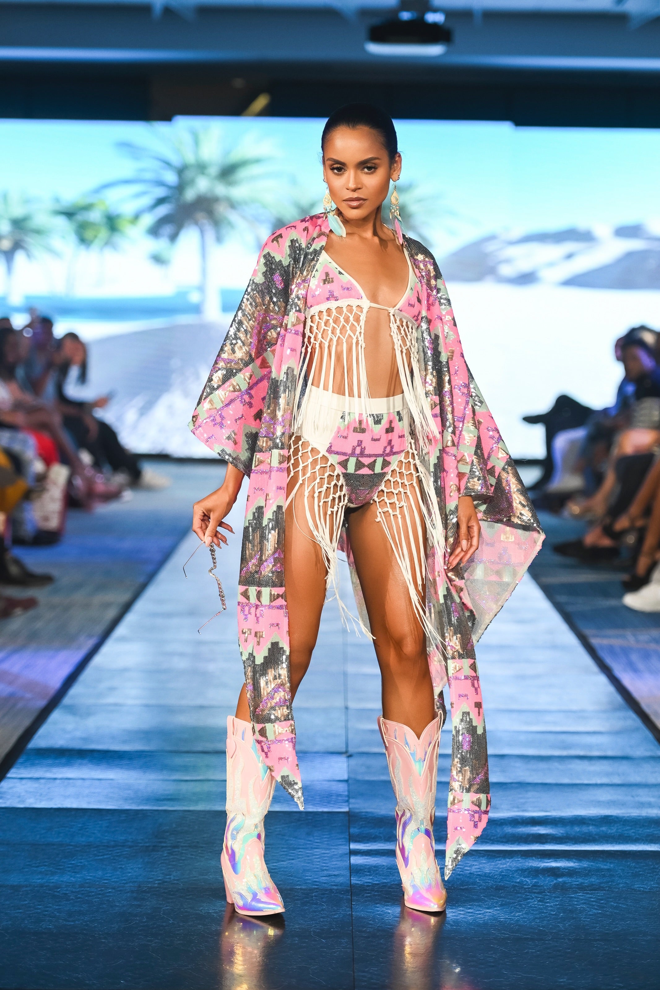 Aztec pink set