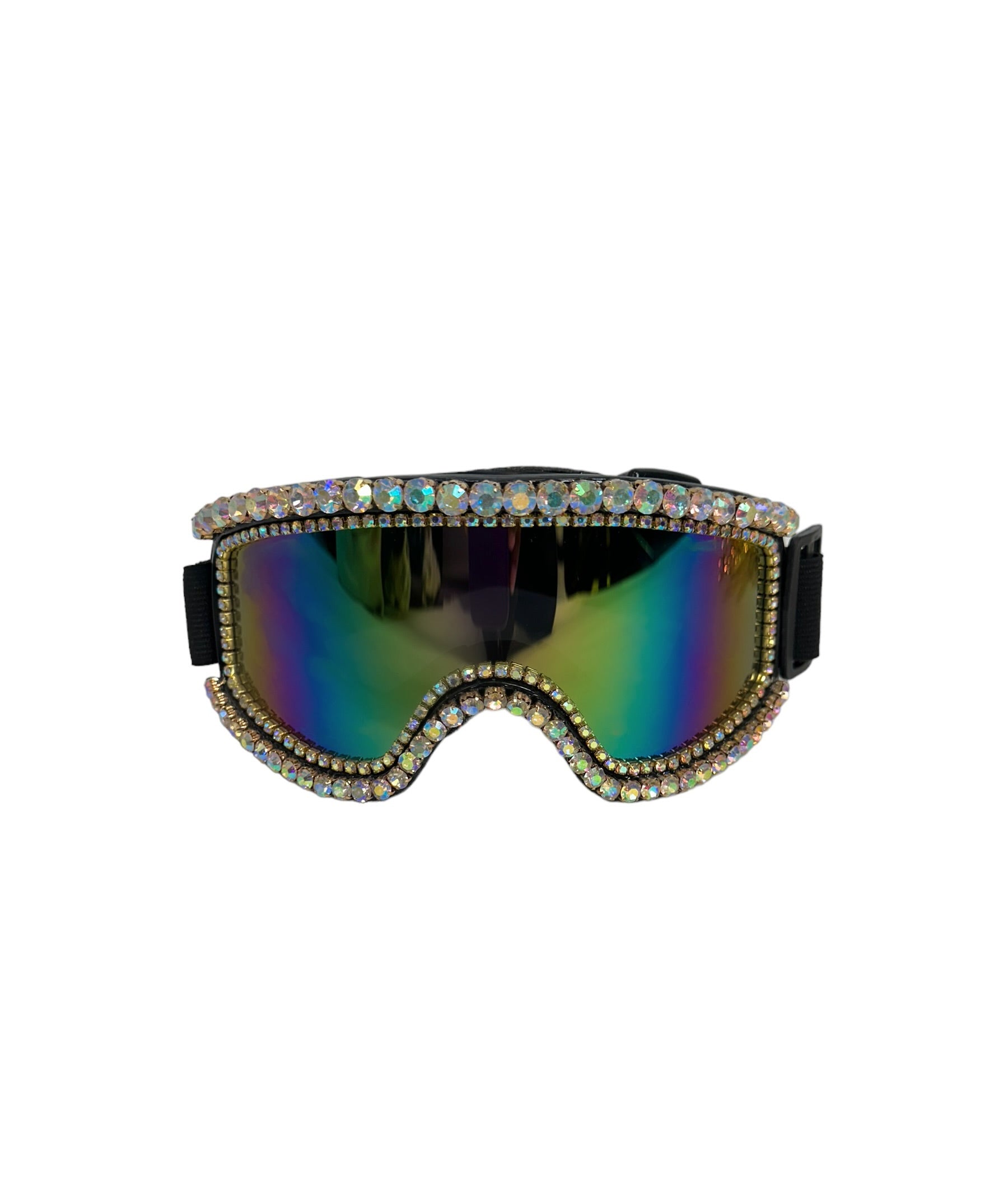 Rhinestones dust goggles