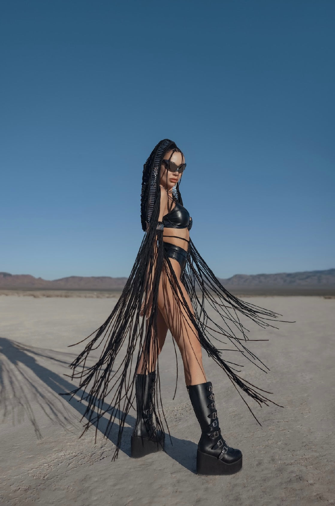 Desert Shadow Macramé Hood
