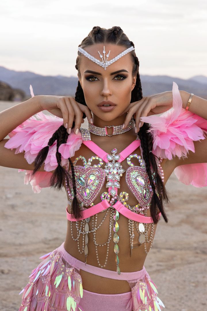 Classic Pink Princess Costume main image 1