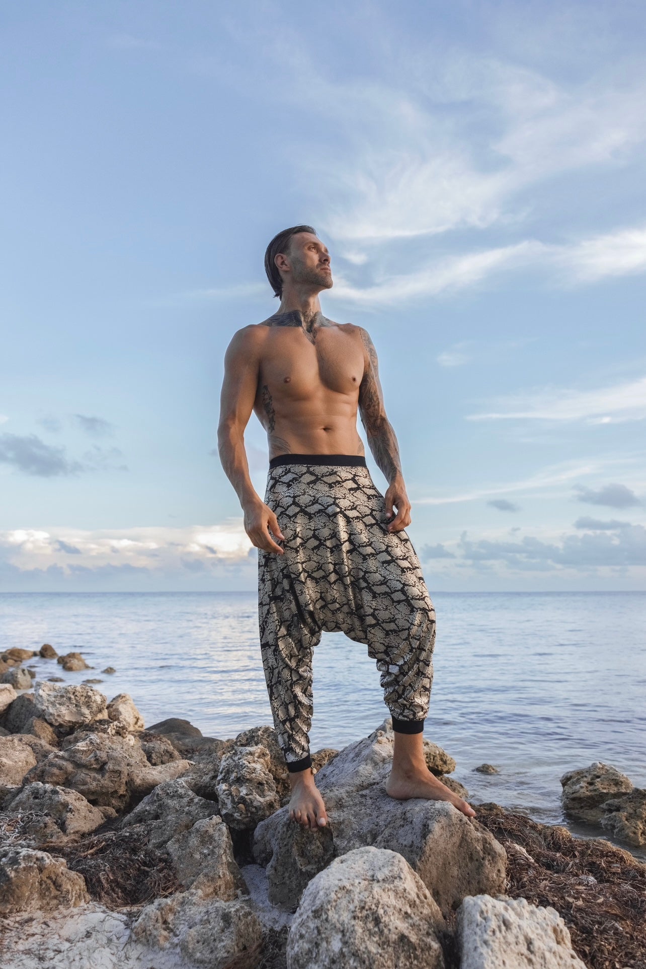 Zenma - Serpent Style Harem Pants