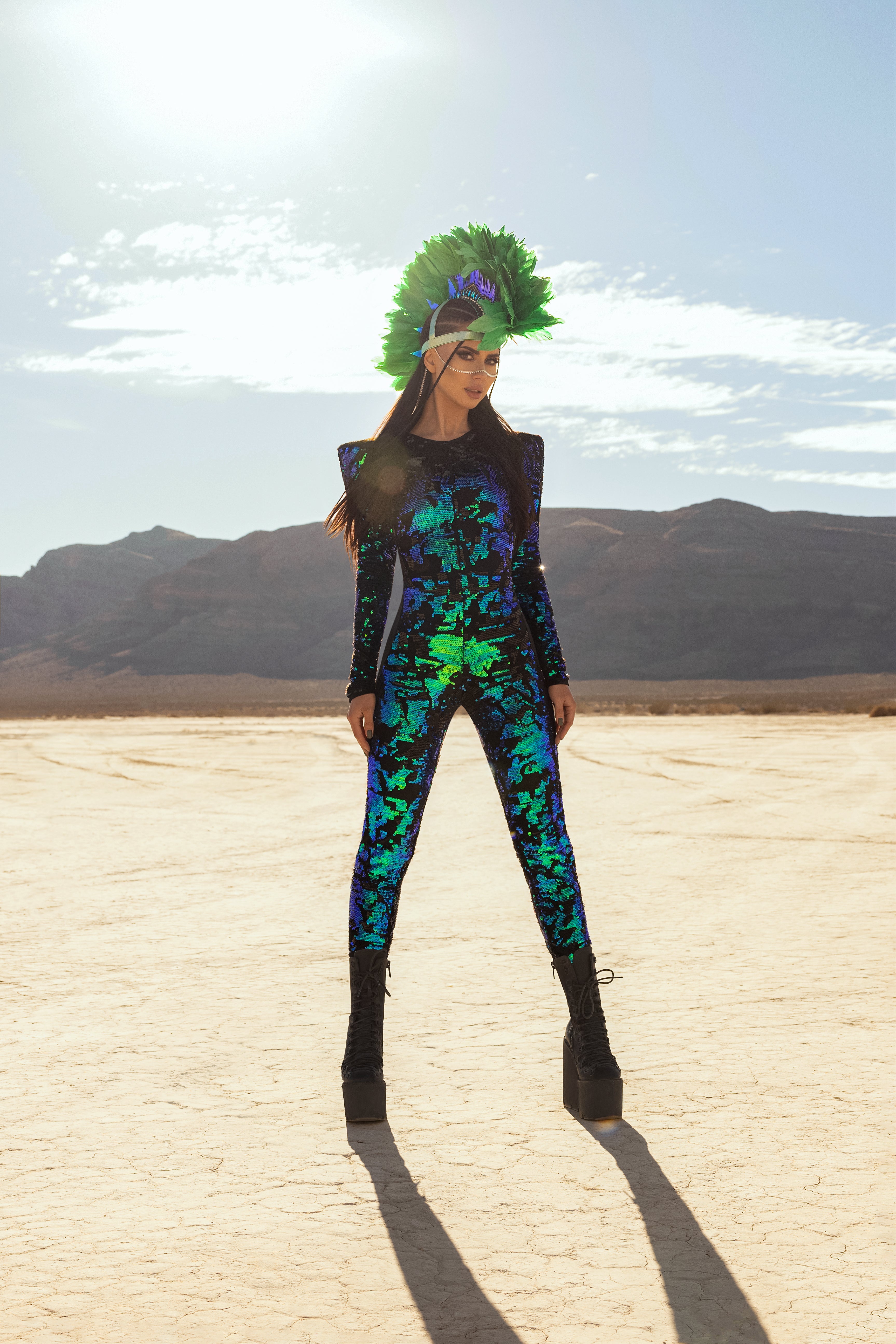Emerald Nebula Jumpsuit