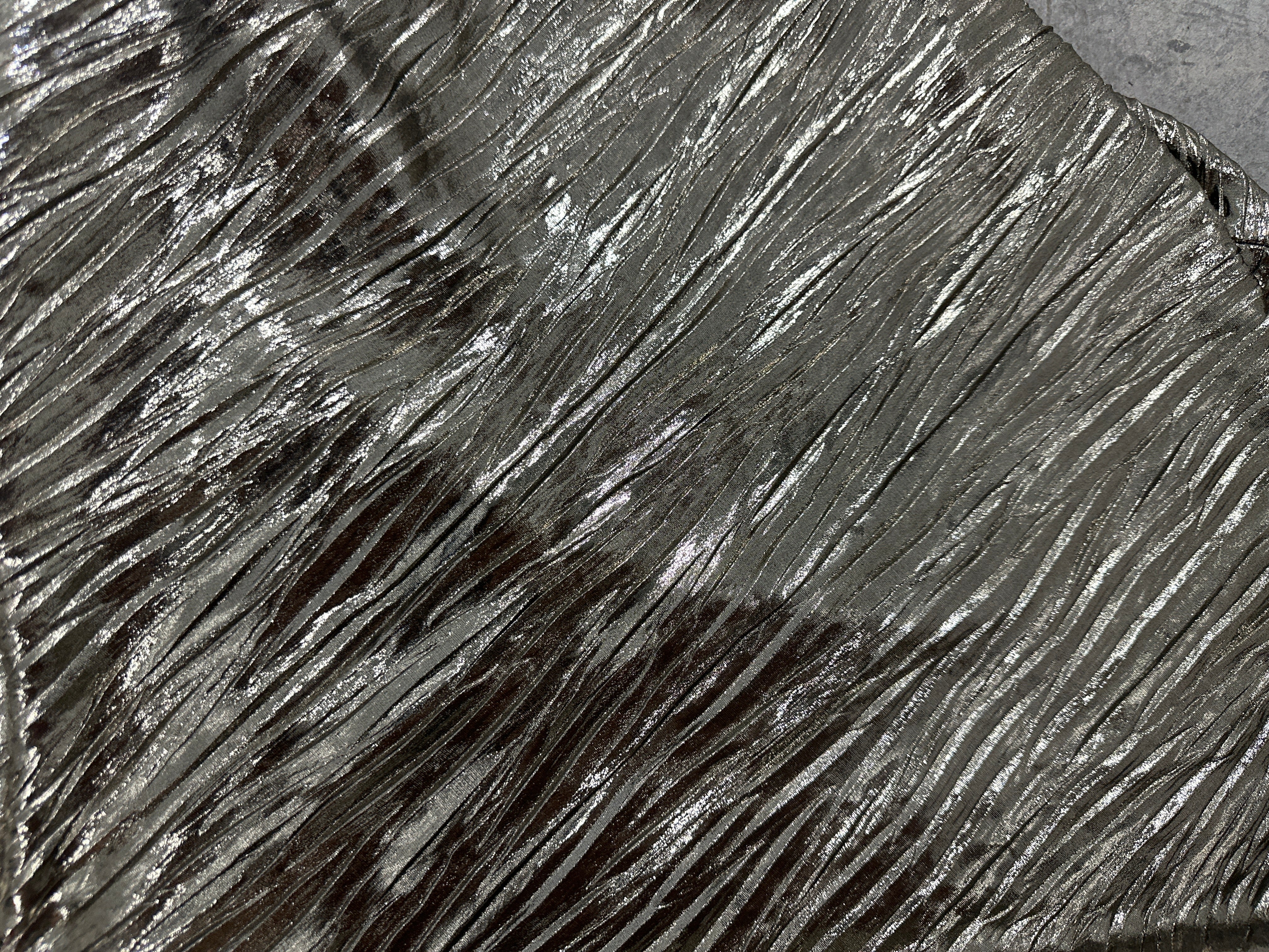 Galactic Drape Harem Pants β Metallic Bronze