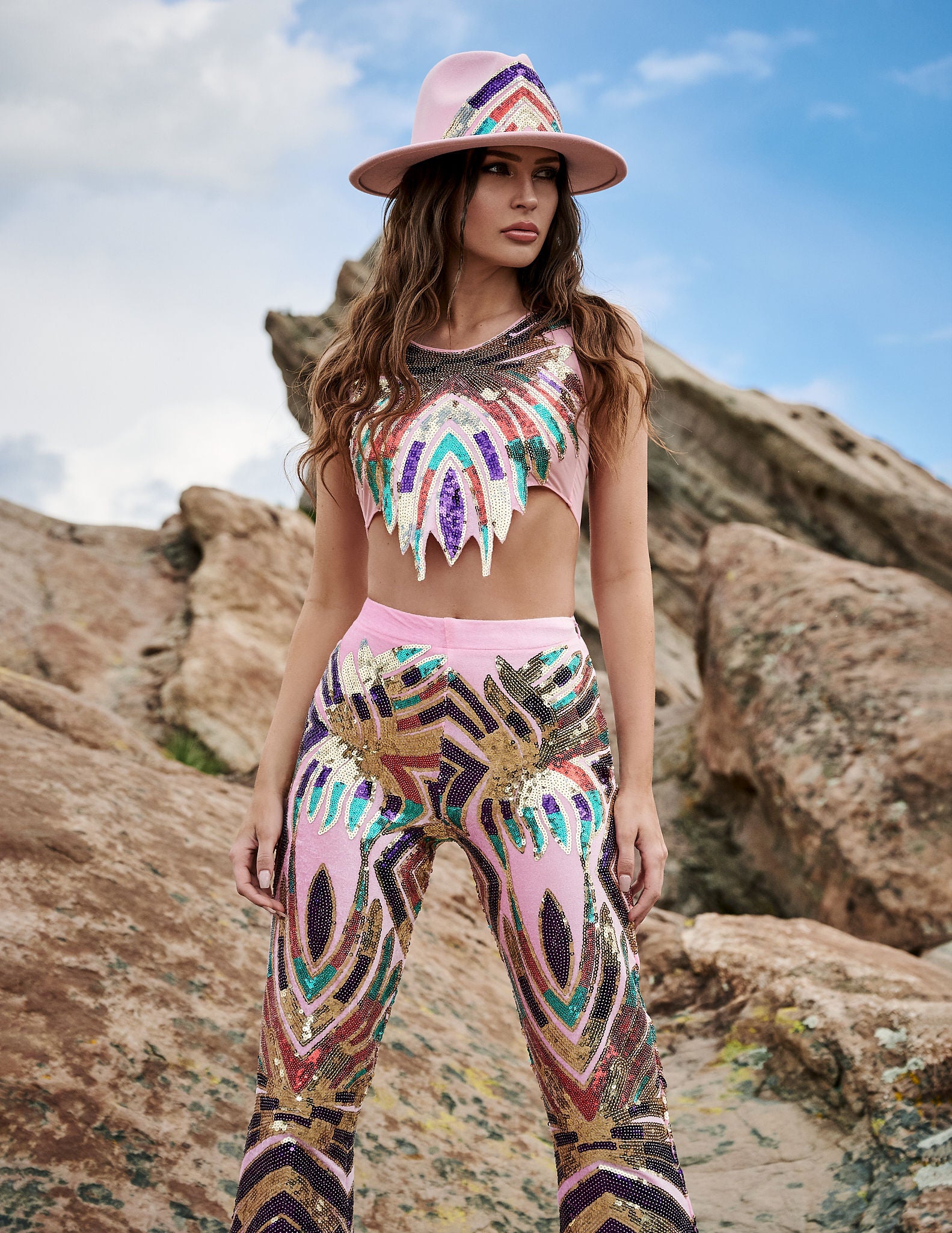 Aztec Pants Set