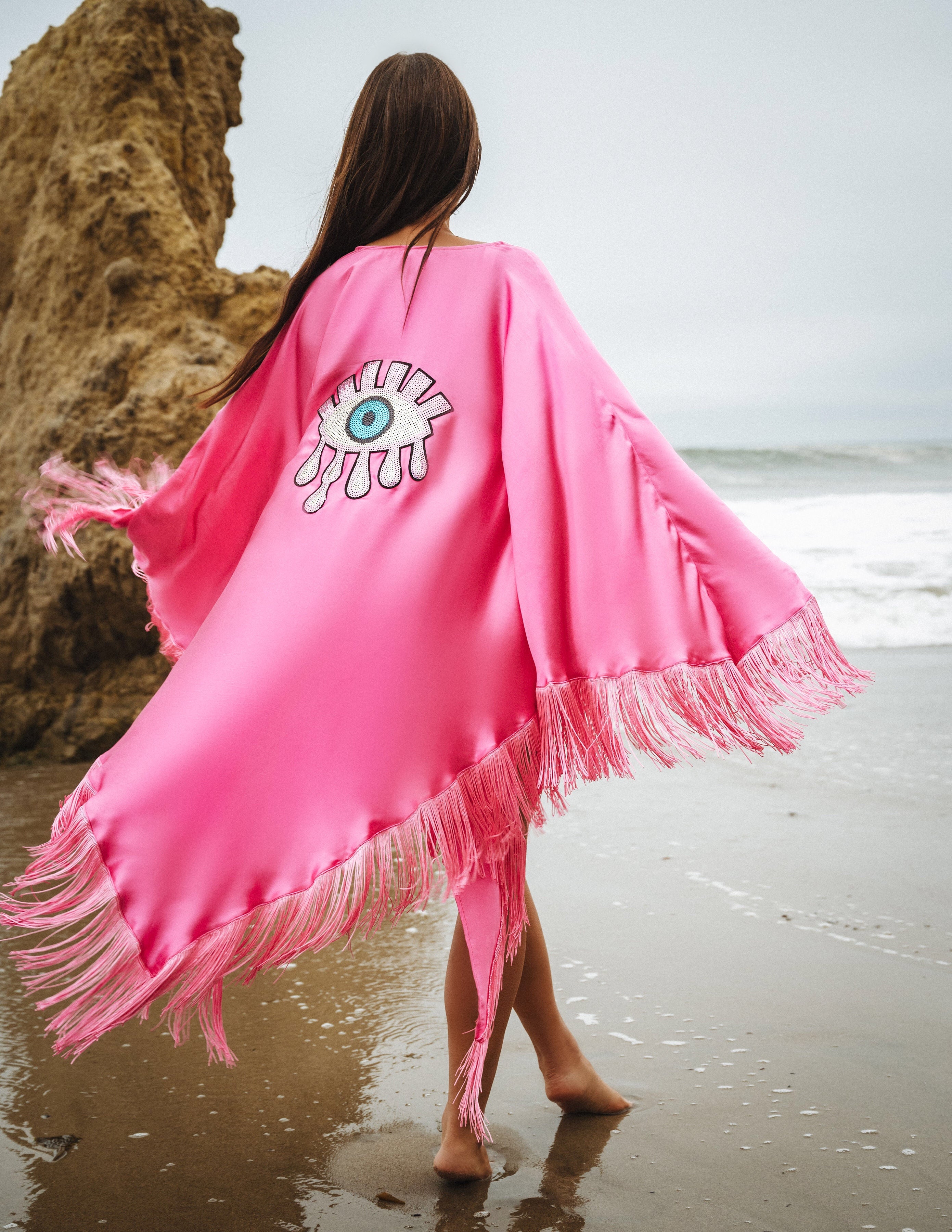 Eye Kimono Silk