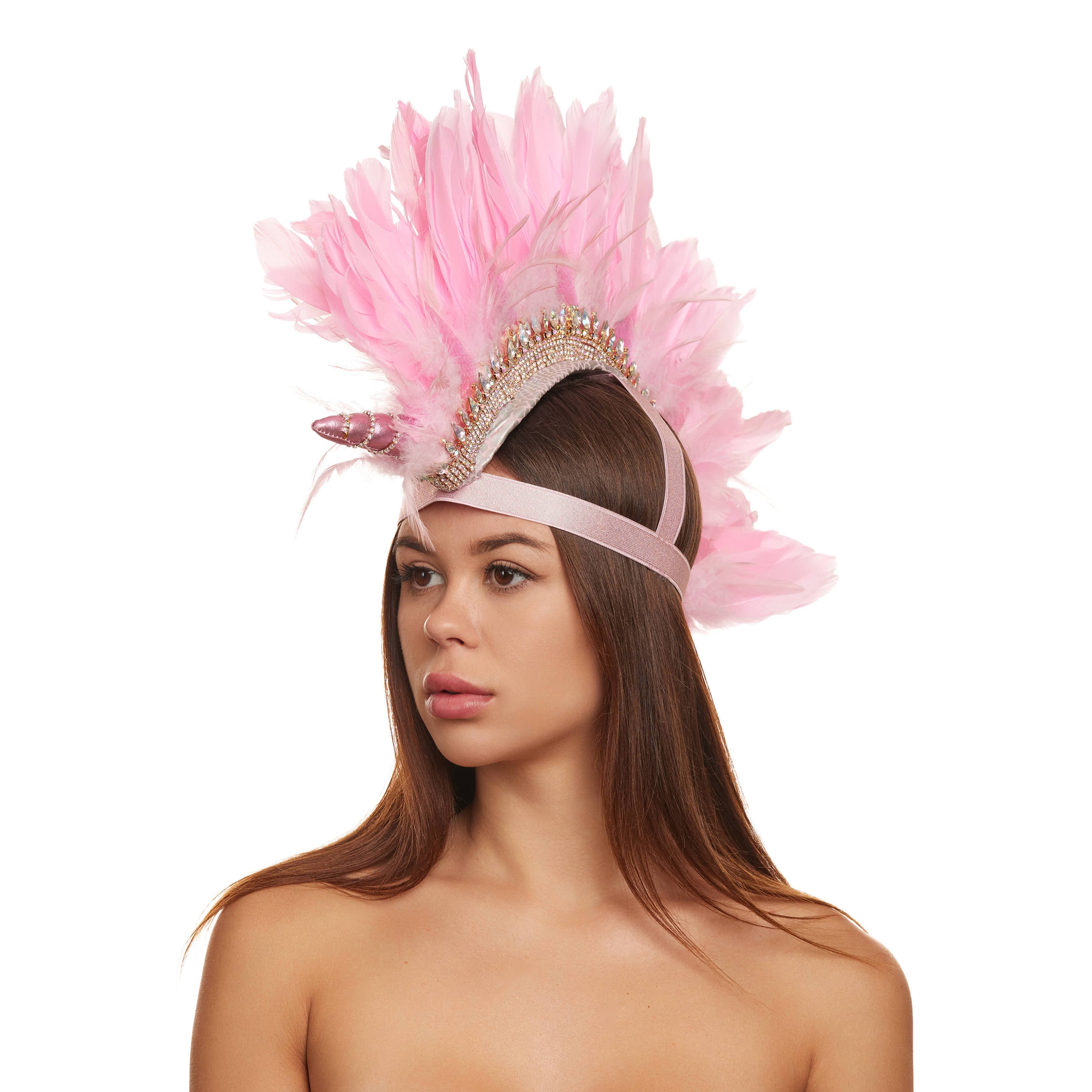 Celestial Bloom Mohawk Headpiece