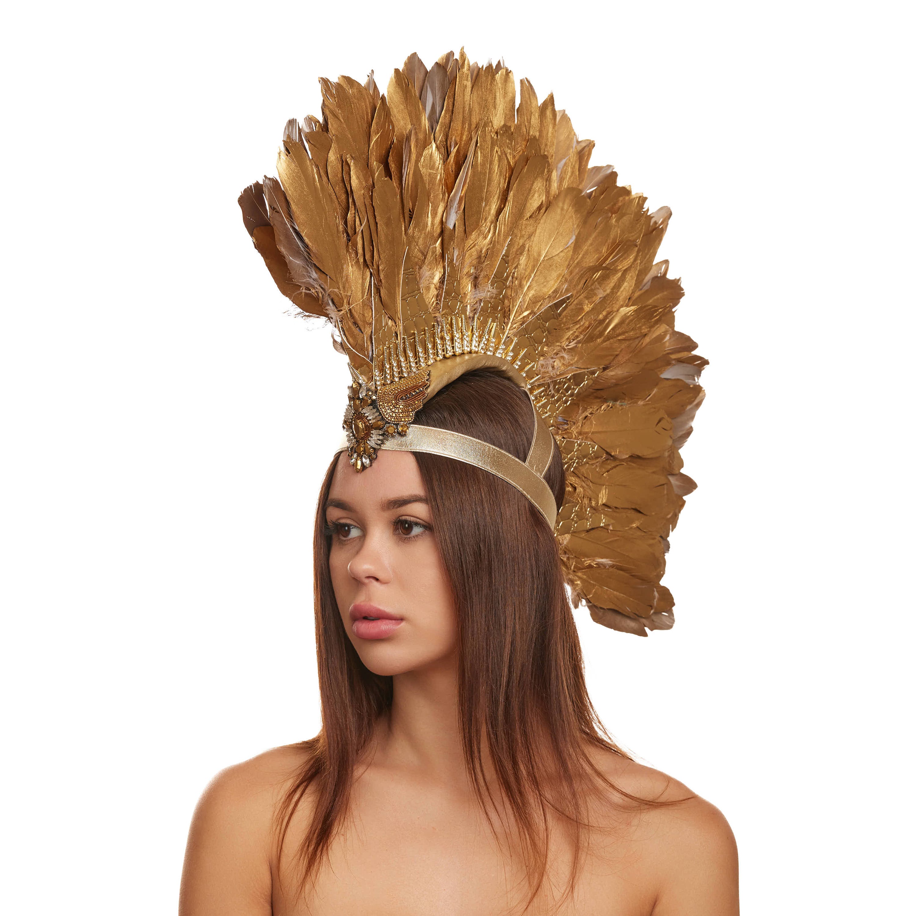 Gold Feather Mohwak