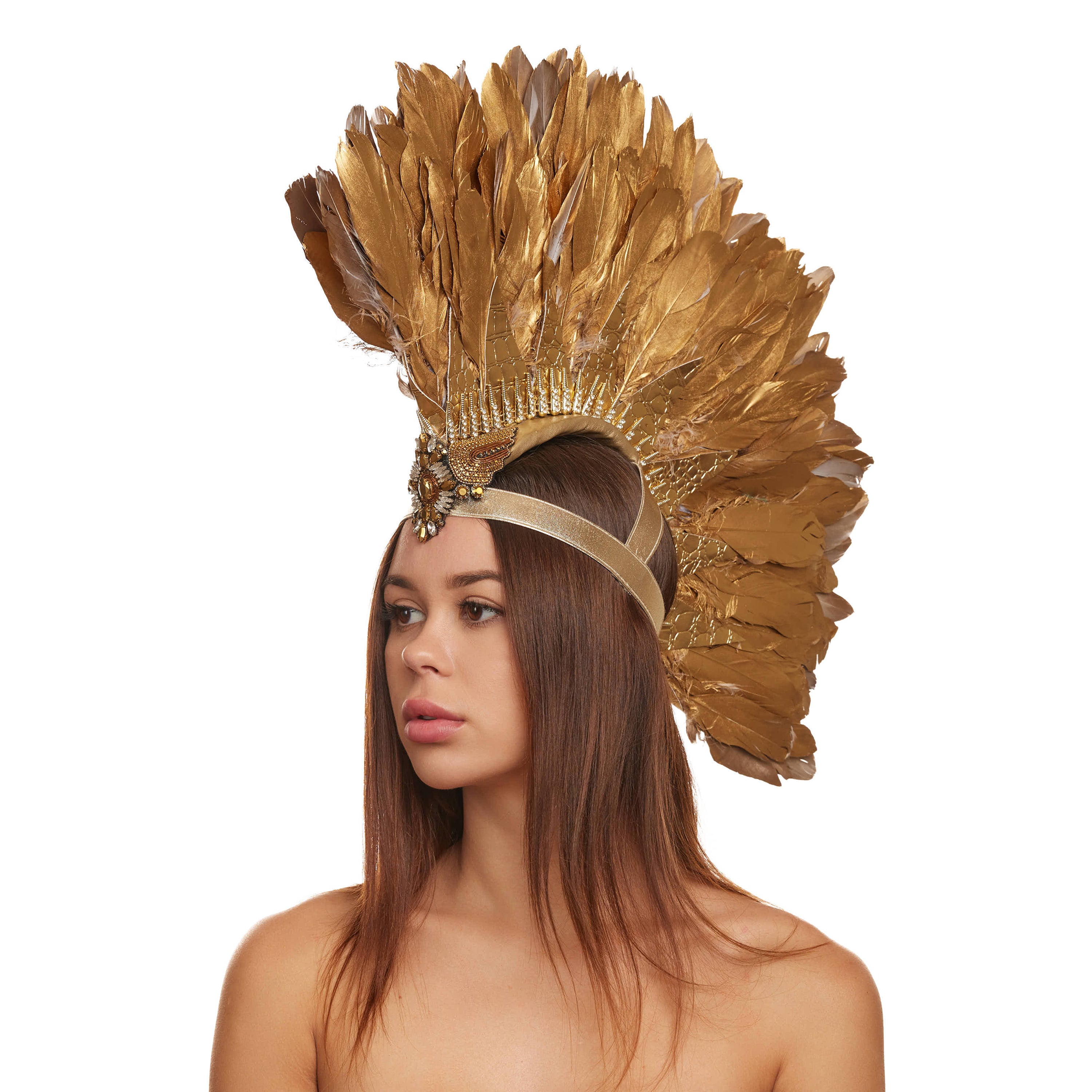 Gold Feather Mohwak