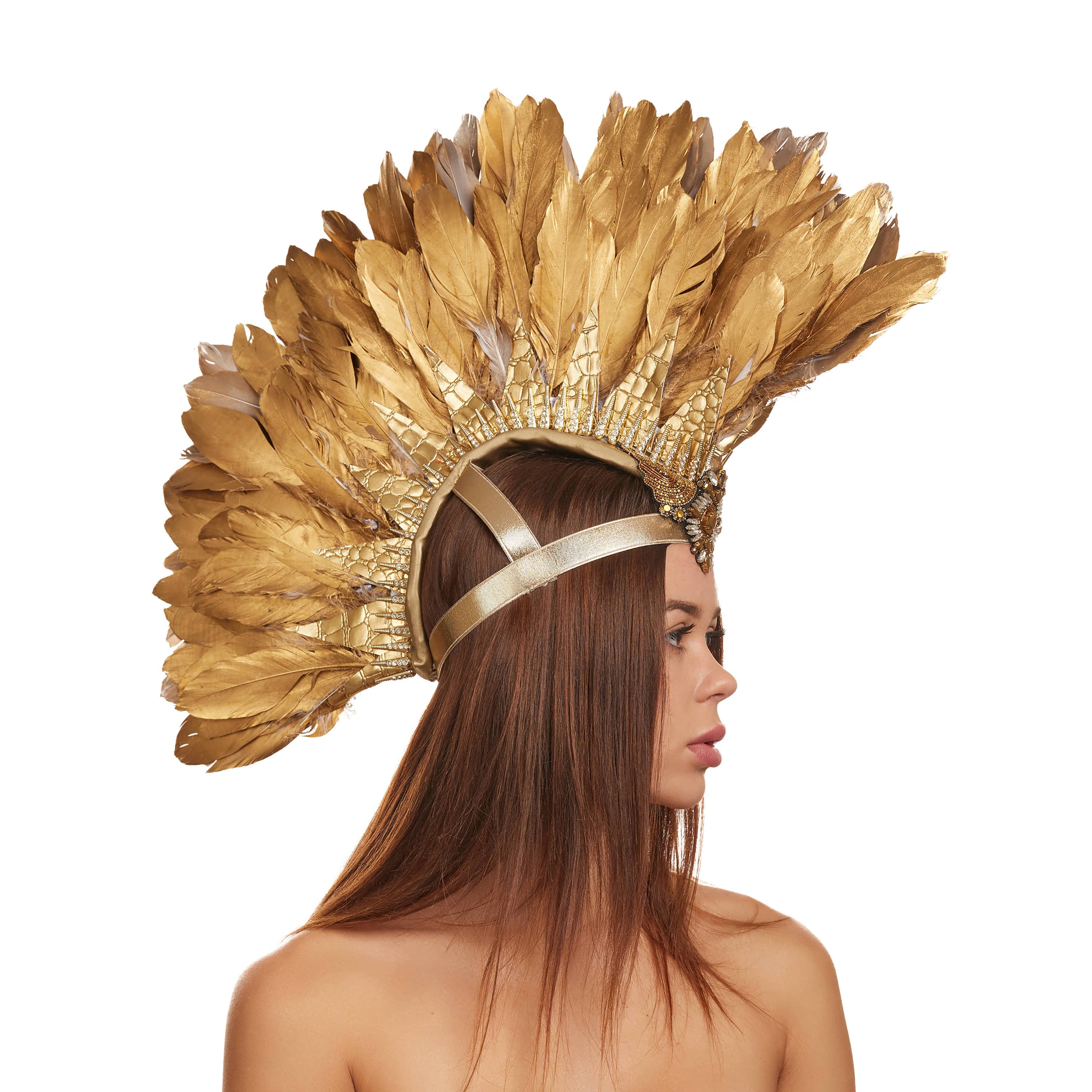 Gold Feather Mohwak