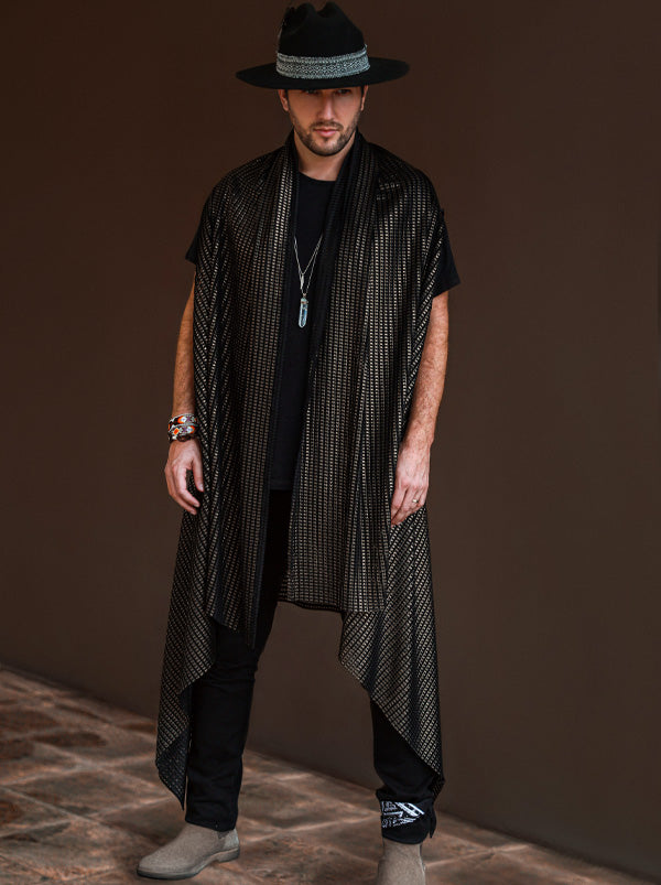 Mens Sheer Reversible Cape
