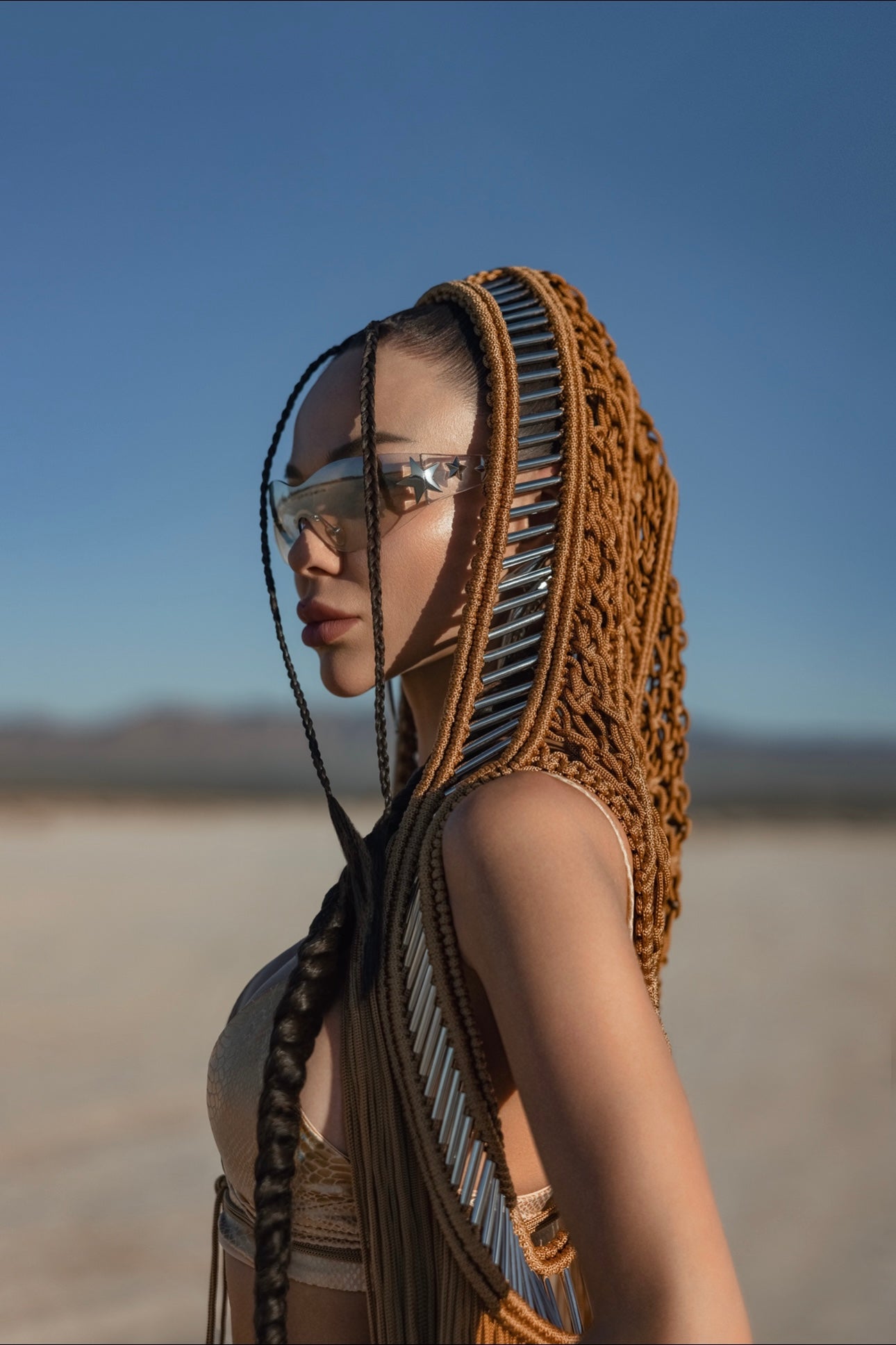 Golden Mirage Macramé Set
