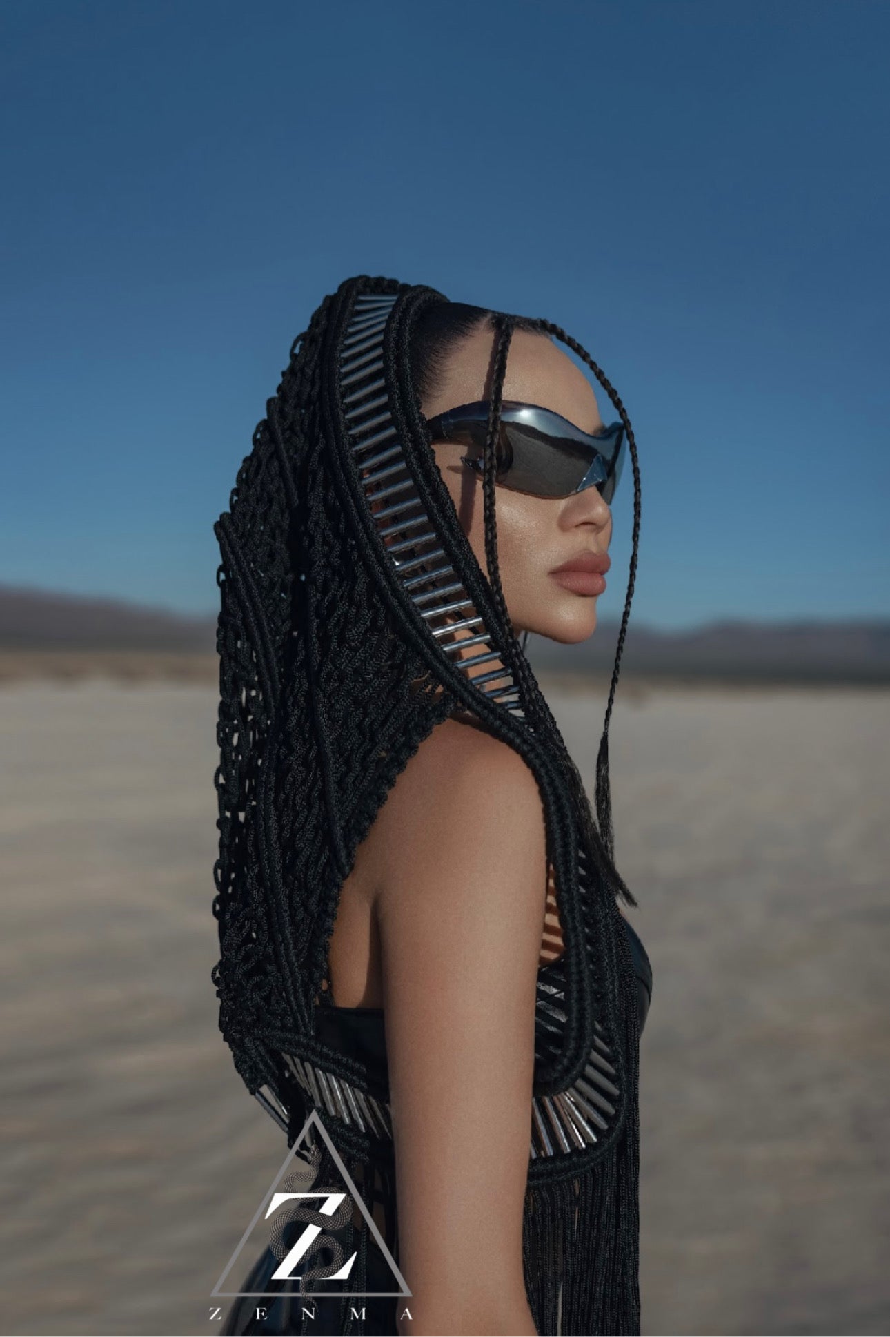 Desert Shadow Macramé Hood