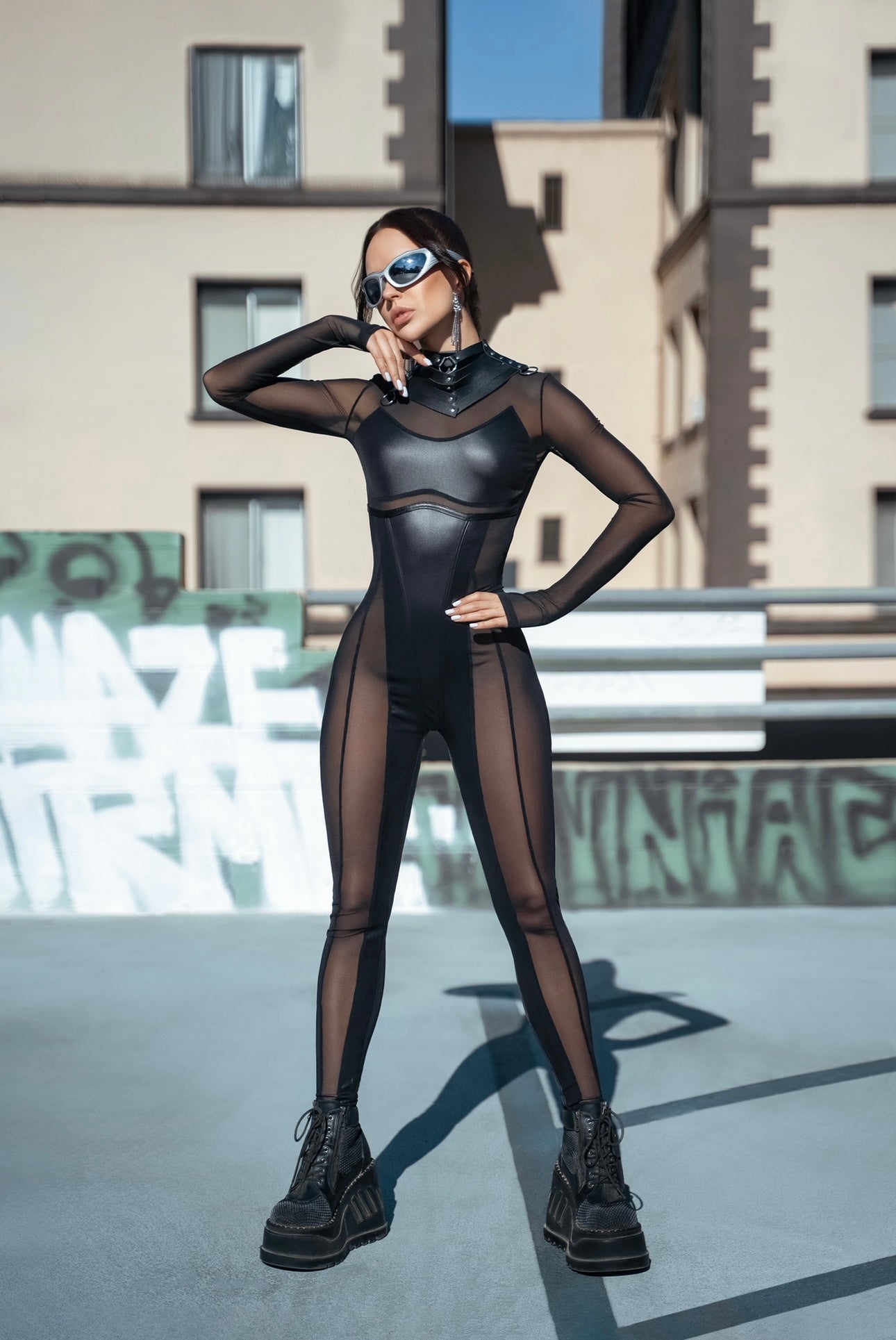 Shadow Circuit Jumpsuit