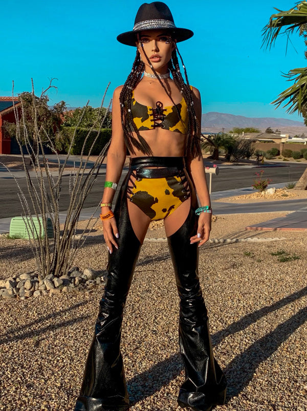 Gold Rust Cowgirl Set